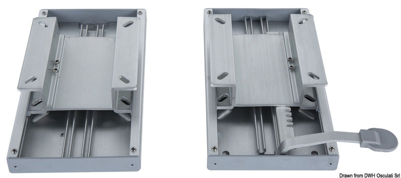 Twin slide for double seat - foto originale Osculati Srl