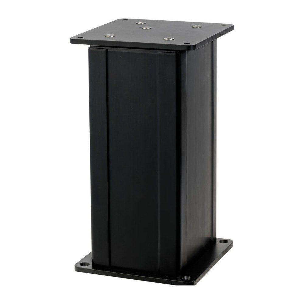 Three-stage electric table pedestal (378-778mm) 24 V silver - foto originale Osculati Srl