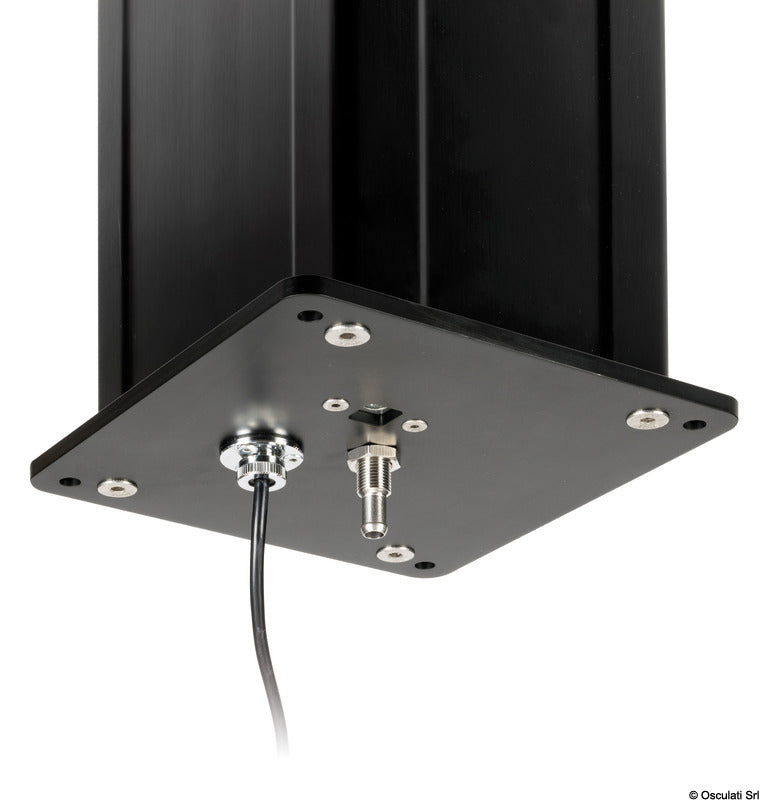 Three-stage electric table pedestal 24 V black - foto originale Osculati Srl