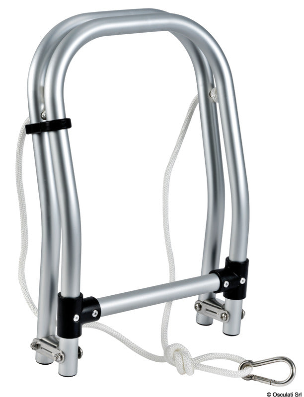 Folding ladder for dinghy 2 steps - foto originale Osculati Srl