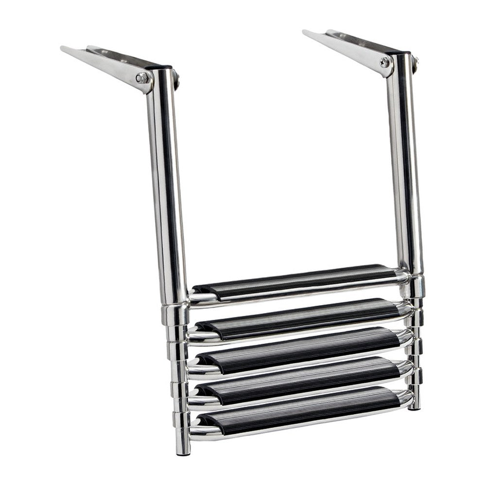 BIG telescopic ladder for platform 5 steps - foto originale Osculati Srl