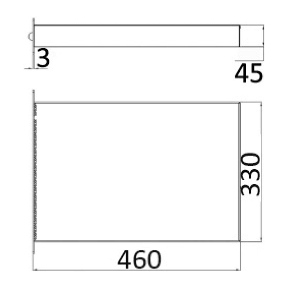 Foldaway ladder standard AISI316 3 steps - foto originale Osculati Srl