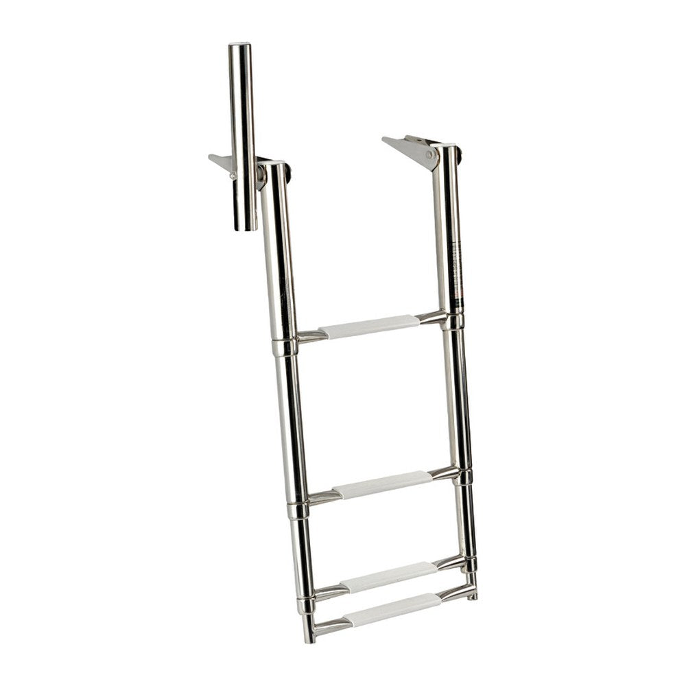 4-step ladder w/handle 345 mm - foto originale Osculati Srl