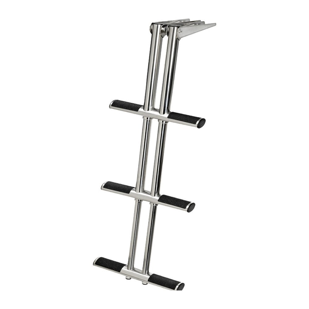 DIVER telescopic ladder 3 steps black - foto originale Osculati Srl