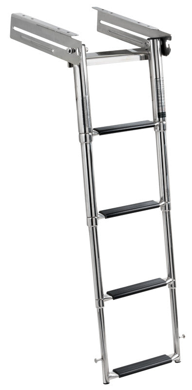 Ladder w/overhanging rungs under platform mounting - foto originale Osculati Srl