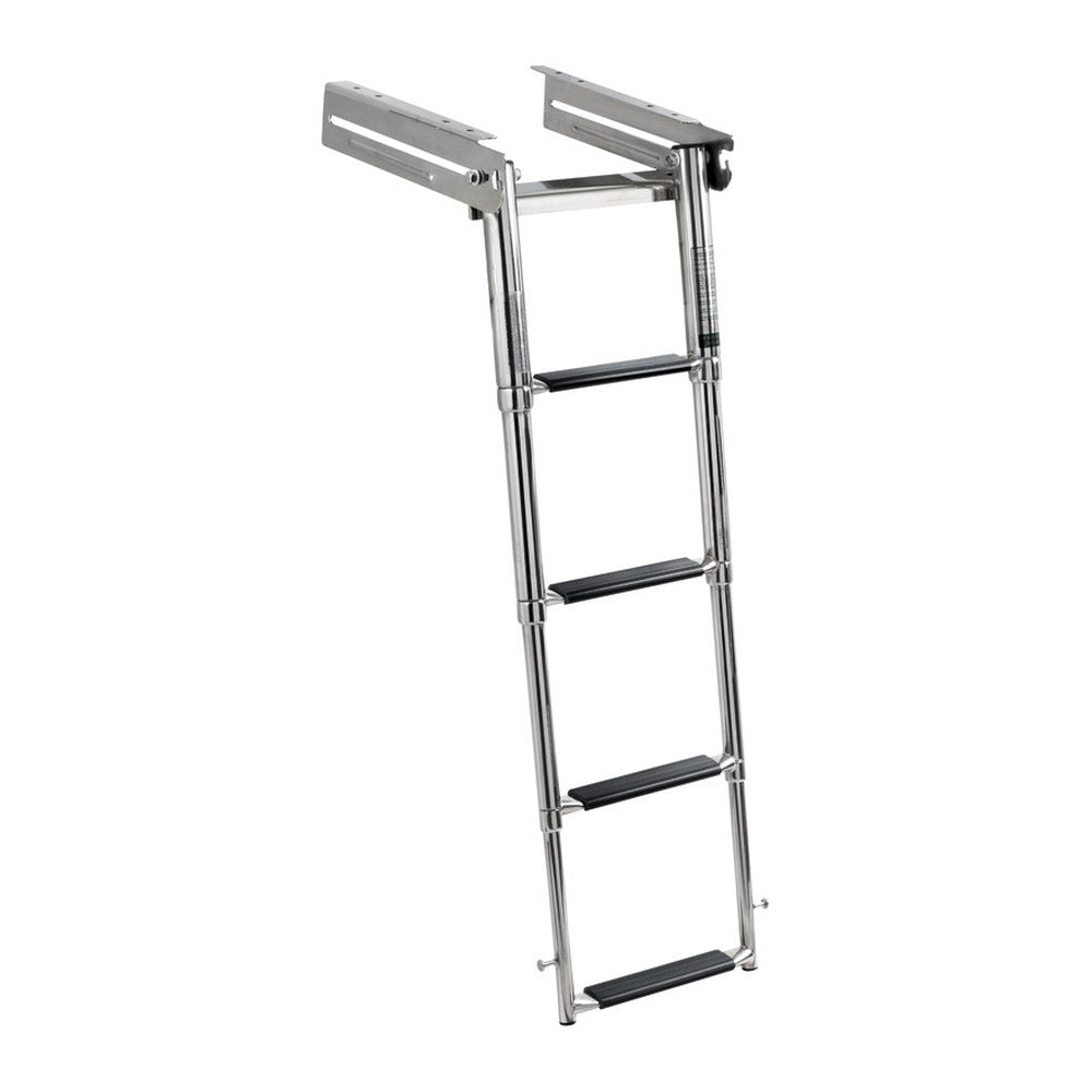 Ladder w/overhanging rungs under platform mounting - foto originale Osculati Srl