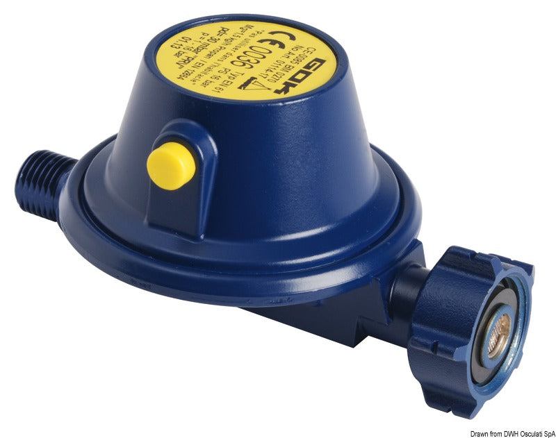 GOK Remote Campingaz bottle kit + pressure regulator - foto originale Osculati Srl
