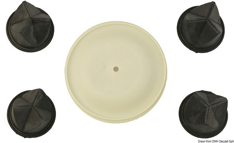 Maintenance kit for Whale Gulper macerator - foto originale Osculati Srl