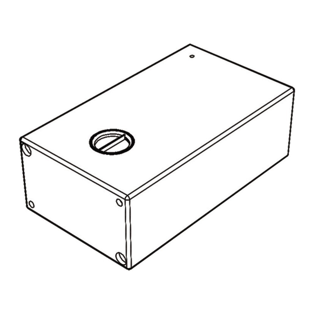 Waste water tank 130 l - foto originale Osculati Srl