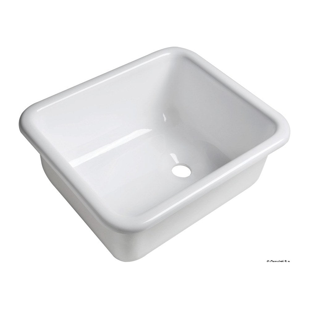 Rectangular plexiglass sink 330x280x140 mm - foto originale Osculati Srl