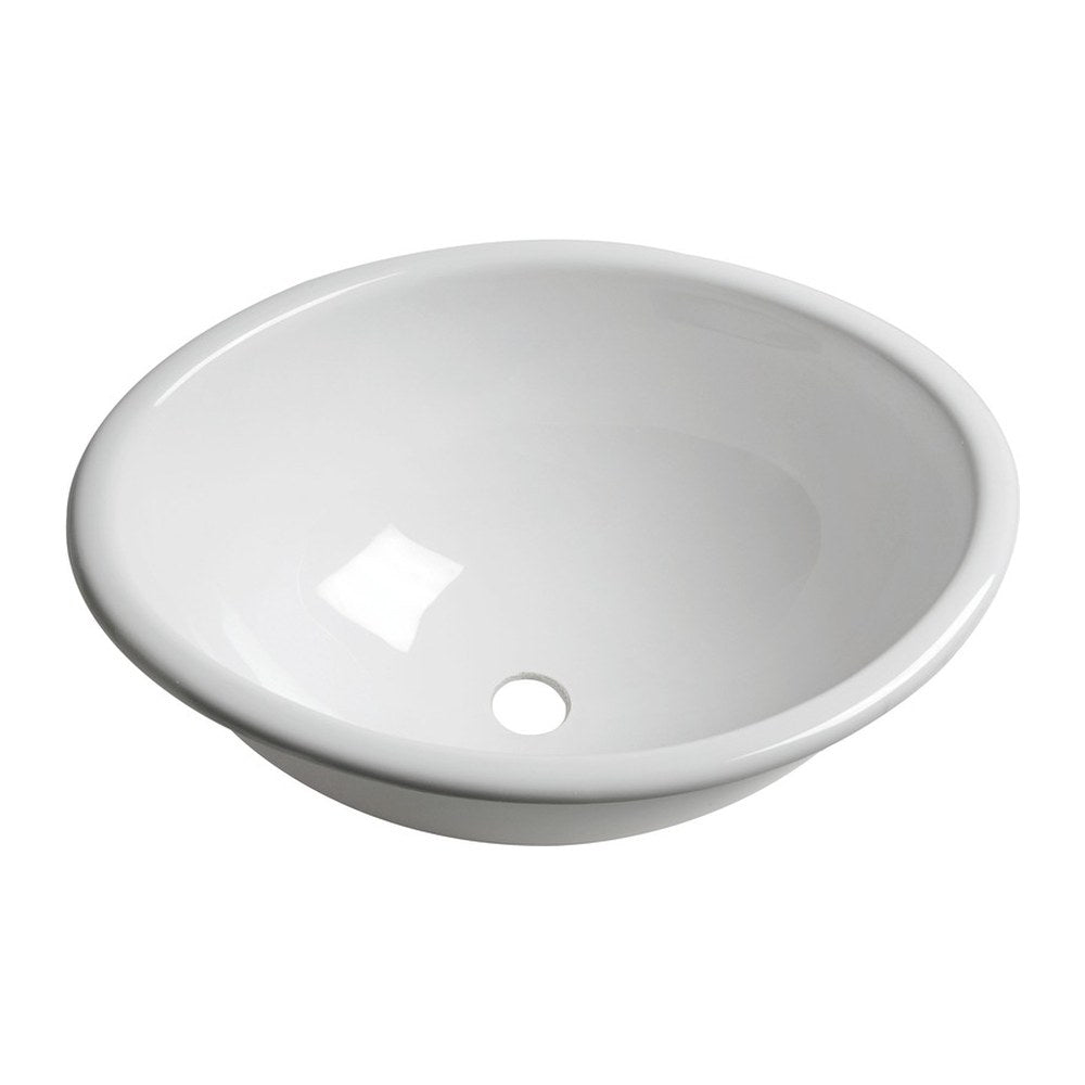 Oval plexiglas sink 370x290x150 mm - foto originale Osculati Srl