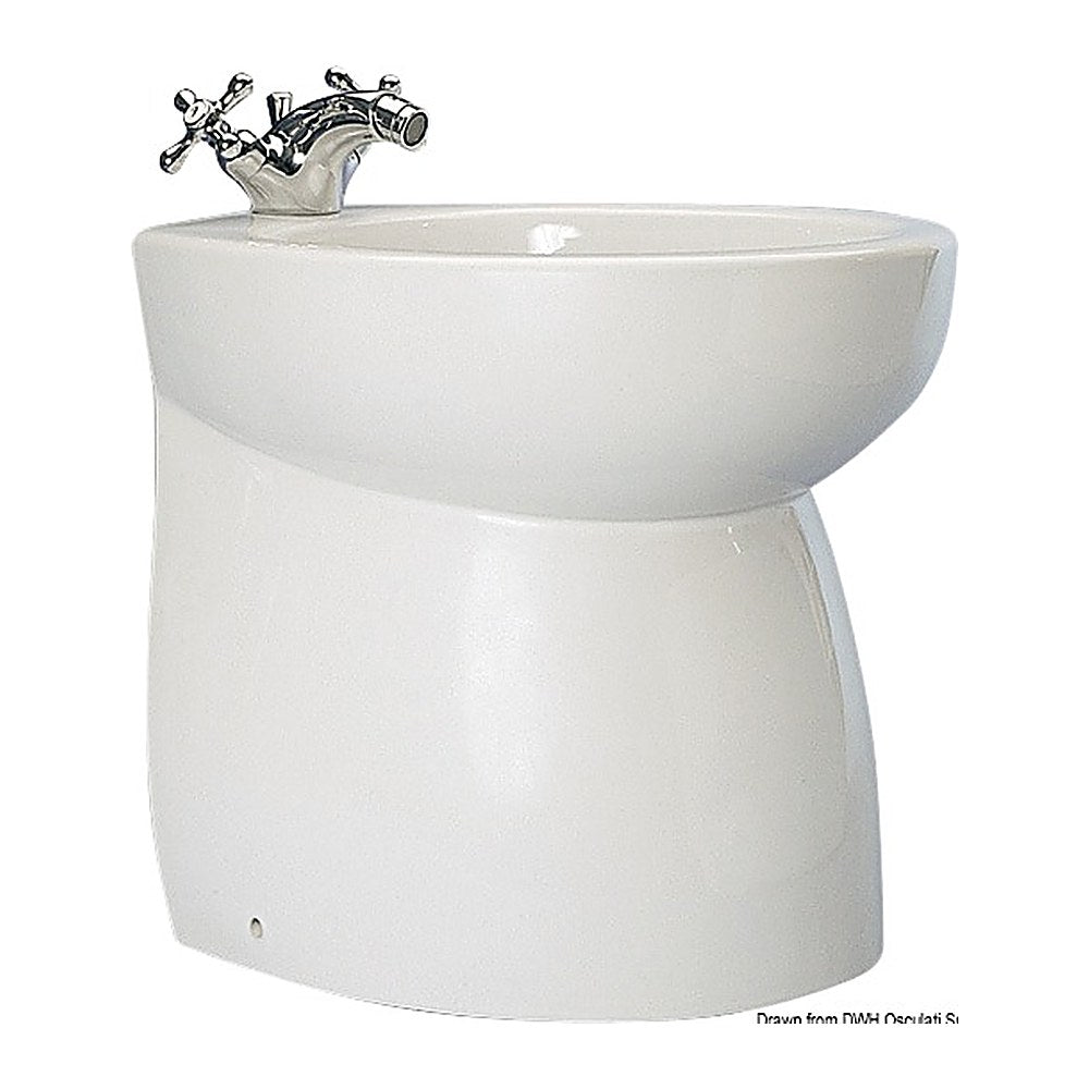 SILENT ceramic bidet high chamfered - foto originale Osculati Srl