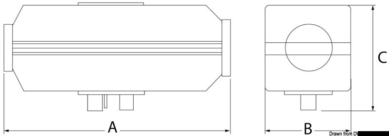 AUTOTERM air heater 4D 12V 2kW - foto originale Osculati Srl