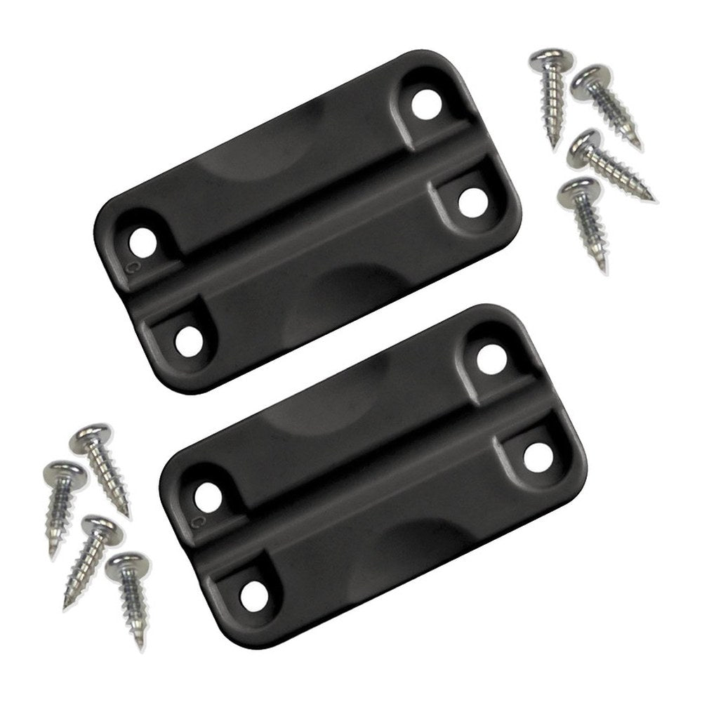 Spare pair plastic black hinges f.IGLOO ice makers - foto originale Osculati Srl