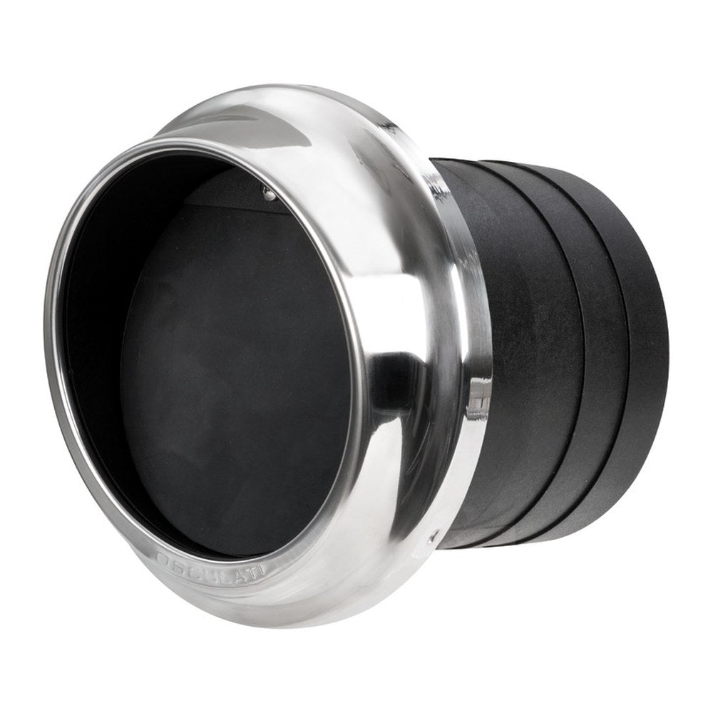 Technopolymer and SS exhaust pipe 125 mm - foto originale Osculati Srl