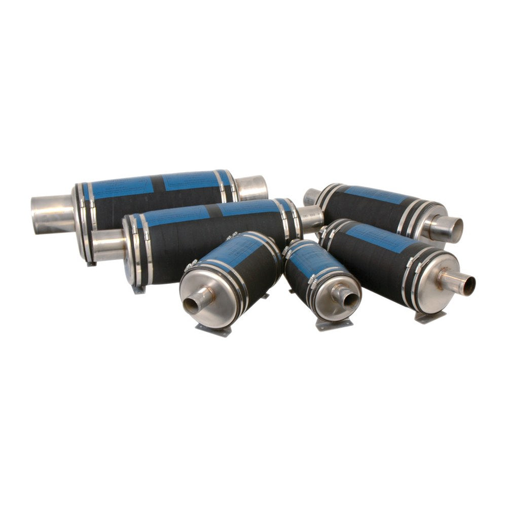 Exhaust silencer Ø 76 mm - foto originale Osculati Srl