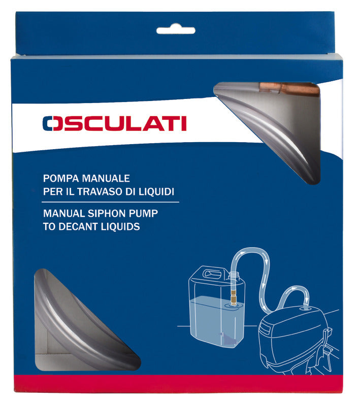 Manual pump to decant liquids hose 19 mm - foto originale Osculati Srl