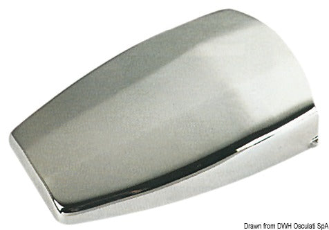 Shell vent chromed brass 175x115x40 mm - foto originale Osculati Srl