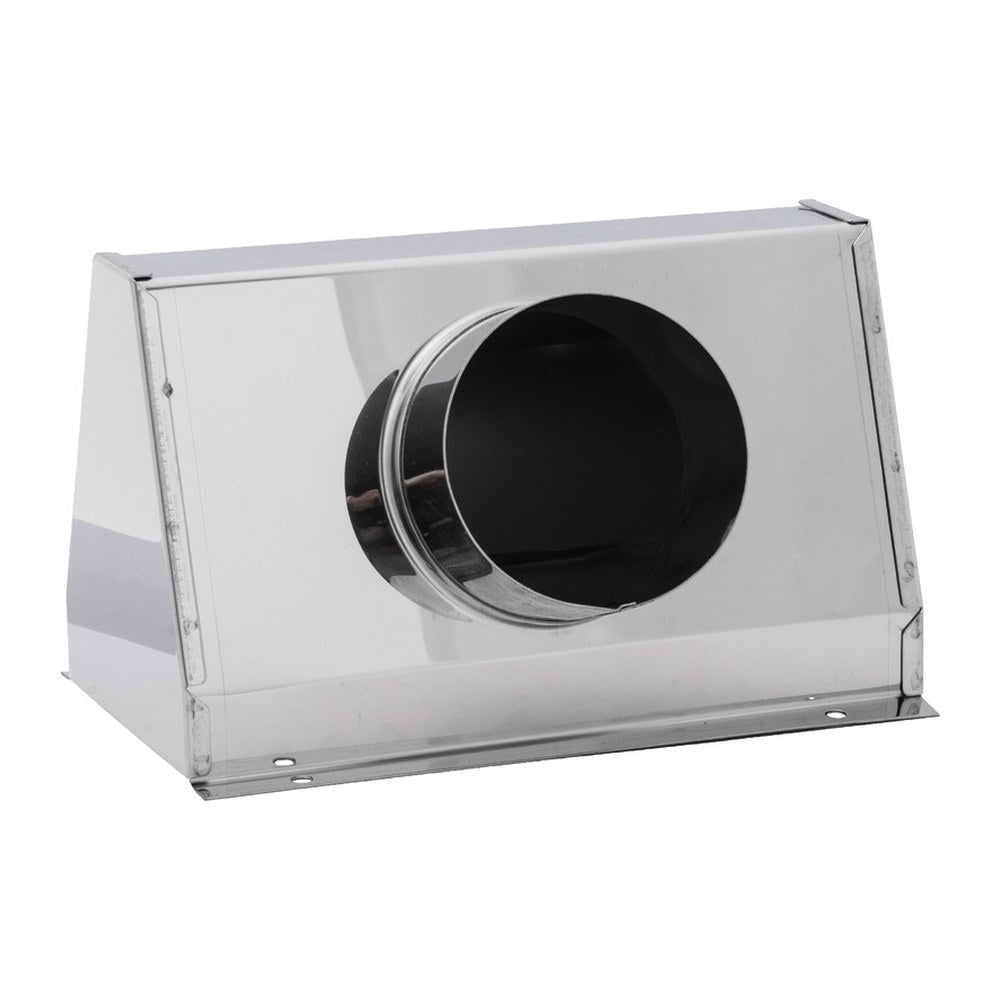 SS container for 1 x 75mm Ø tube - foto originale Osculati Srl