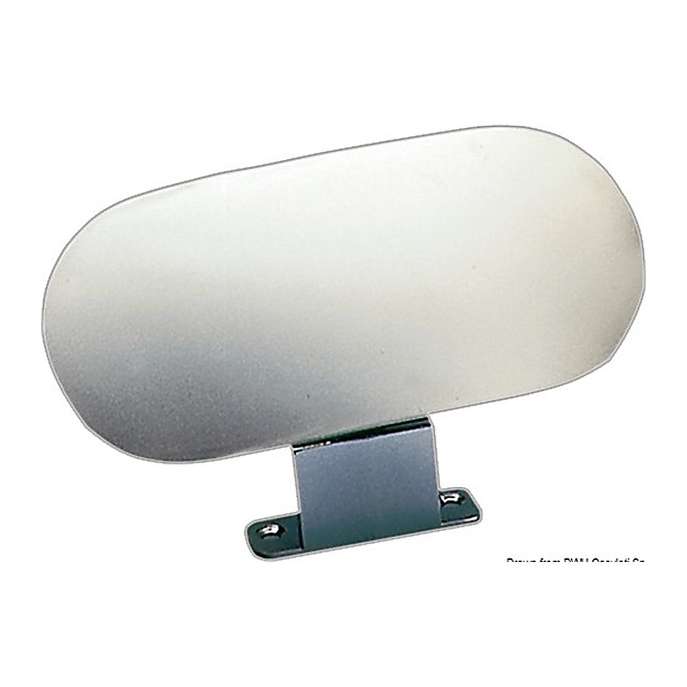 Water-skiing mirror polished chrome-zama 84x184 mm - foto originale Osculati Srl