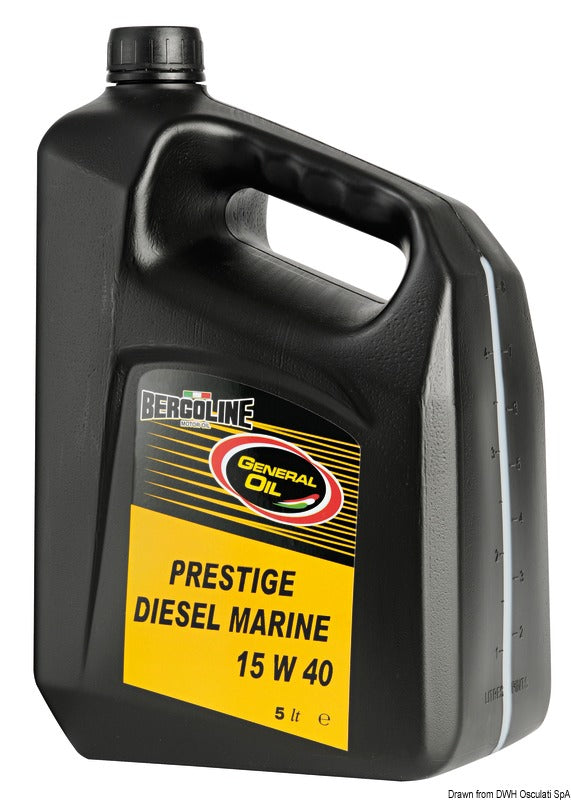 Bergoline Prestige diesel oil 5 l - foto originale Osculati Srl