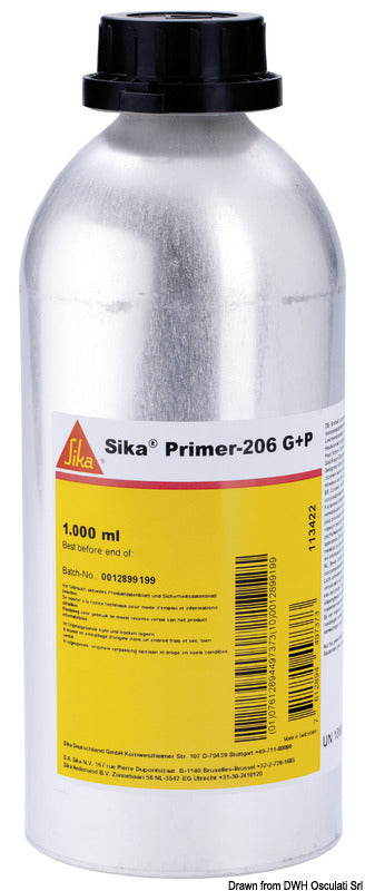 Sika primer 206 1000 ml - foto originale Osculati Srl