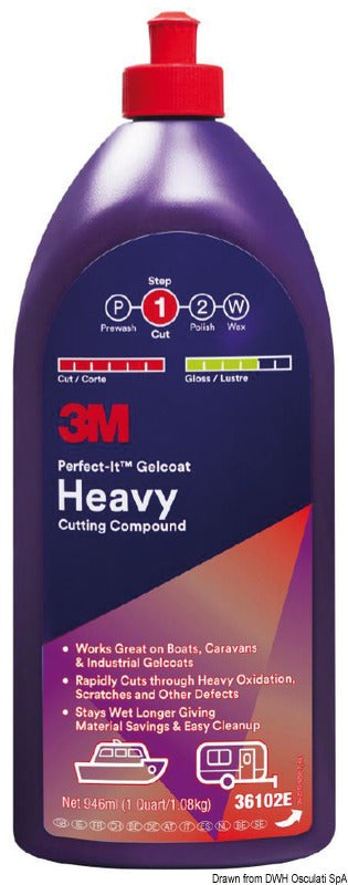 3M Polish for heavy oxidation 946 ml - foto originale Osculati Srl
