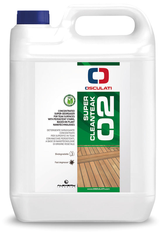 SuperCleanteak per macchie persistenti 5 L - foto originale Osculati Srl