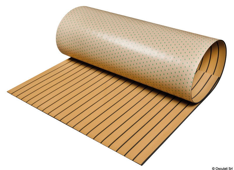 EVA Teak 2400x1200x6 mm wood colour - foto originale Osculati Srl