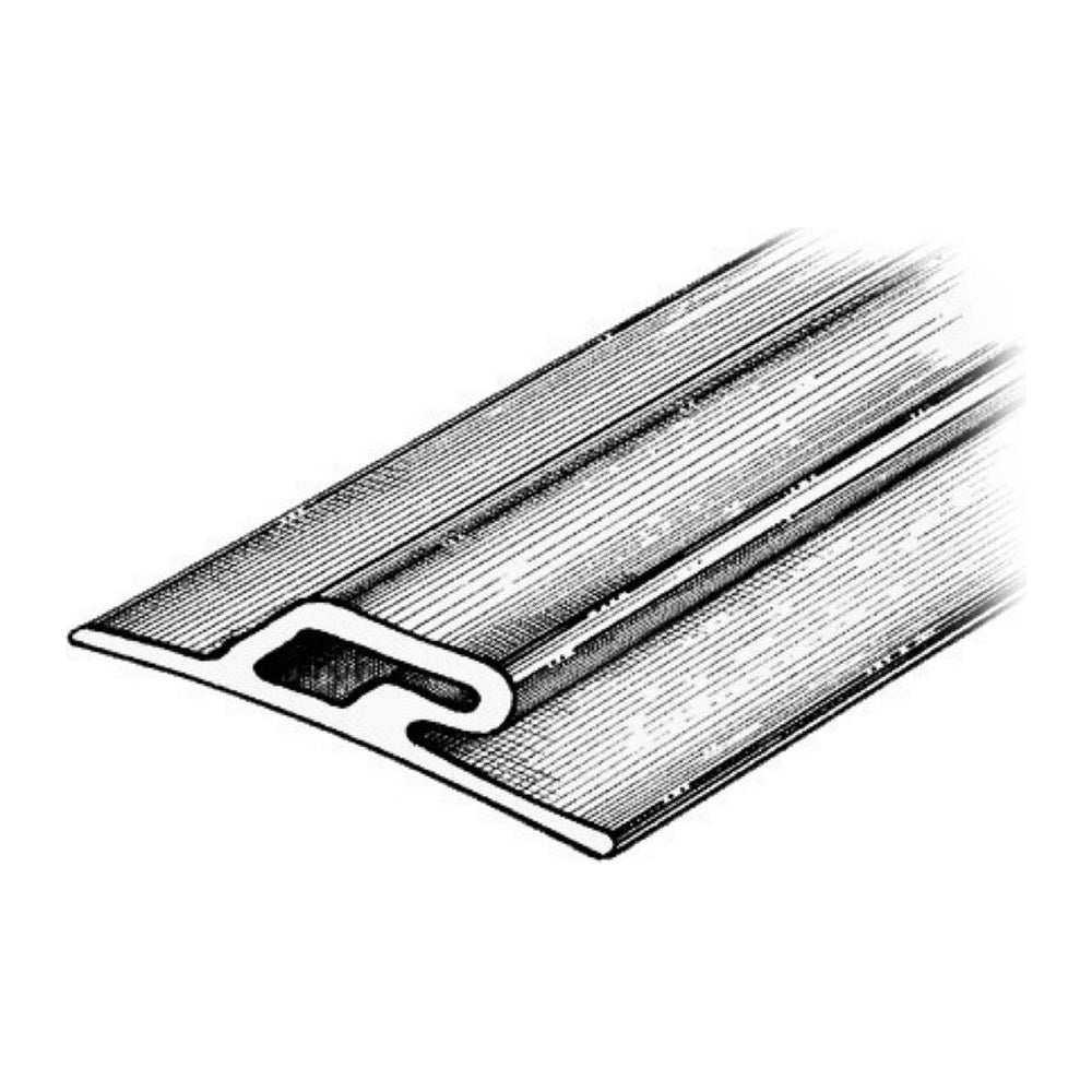 Rubbing strake 3.5x60x16 black (pack of 24) - foto originale Osculati Srl