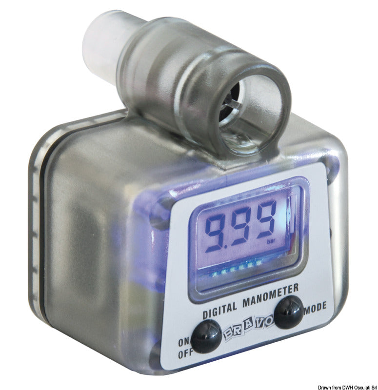 Scoprega Digital manometer 0-999 mbar 9 V - foto originale Osculati Srl