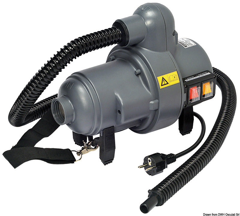 Scoprega BRAVO 2000 inflator 220 V 1200 l/min - foto originale Osculati Srl