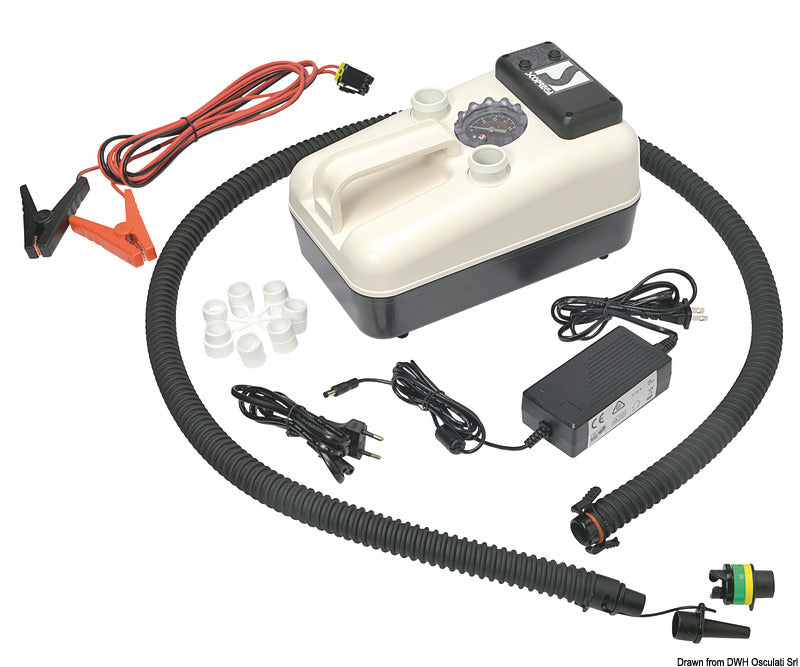 Scoprega BRAVO GE 20-2 electric inflator - foto originale Osculati Srl