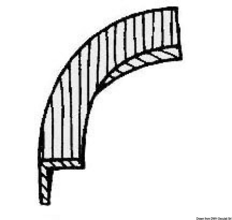 ARC Convex profile for 71.028.00 - foto originale Osculati Srl