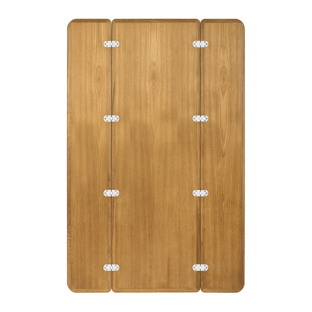 ARC Tavolo teak pieghevole senza bordo 125x80 - foto originale Osculati Srl