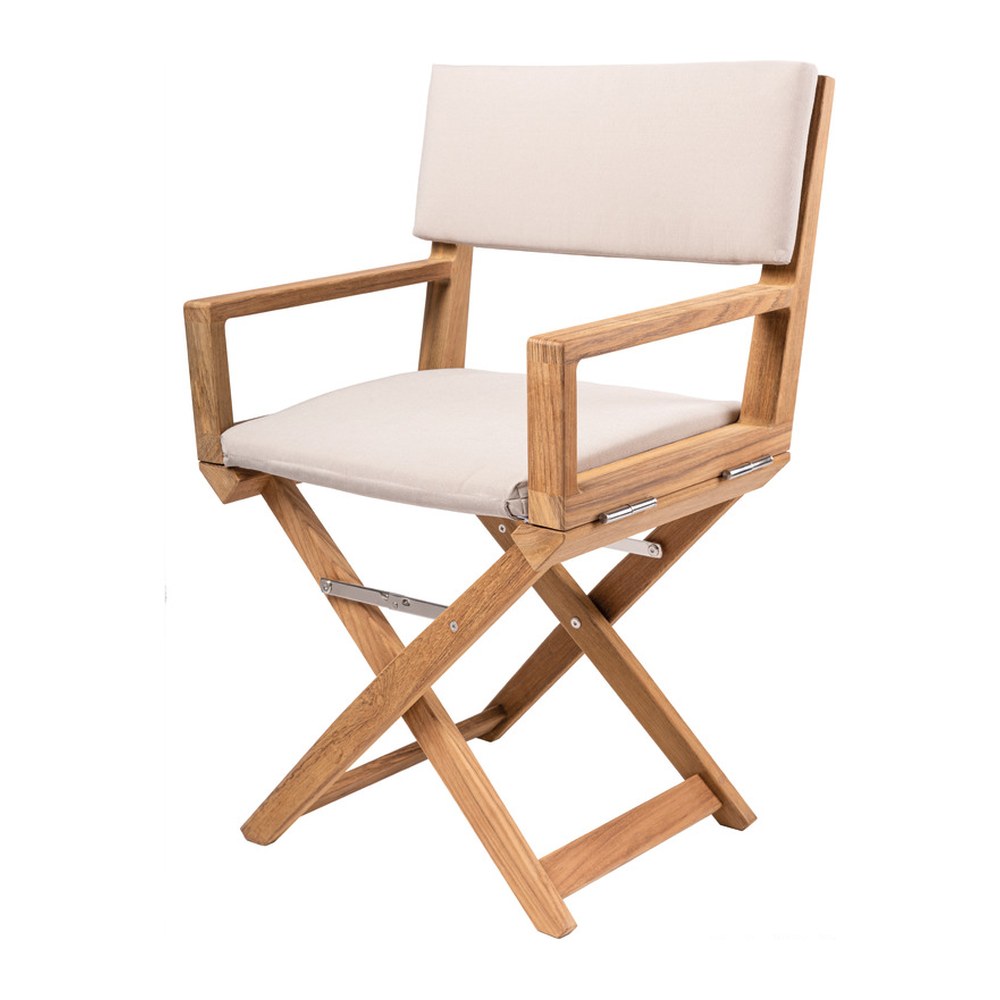Sedia pieghevole ARC in Teak sabbia - foto originale Osculati Srl