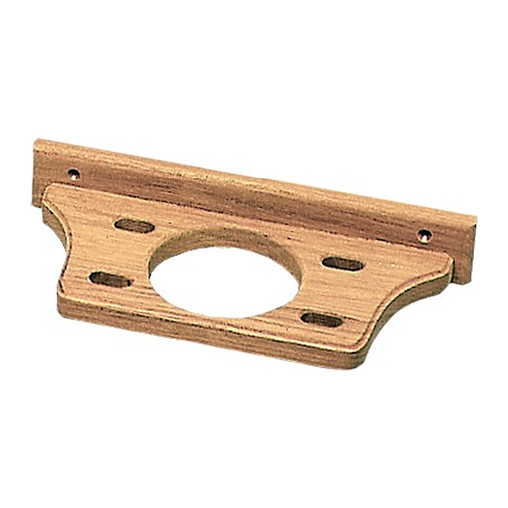 ARC Teak toothbrush/glass holder 206x89x37 mm - foto originale Osculati Srl