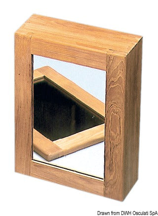 ARC Teak medicine cabinet 375x275x112 mm - foto originale Osculati Srl