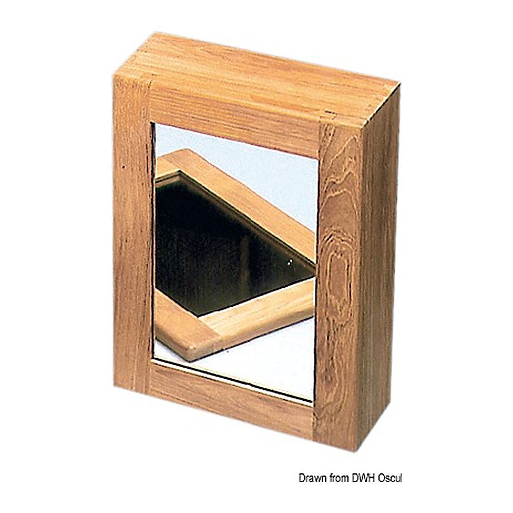 ARC Teak medicine cabinet 375x275x112 mm - foto originale Osculati Srl