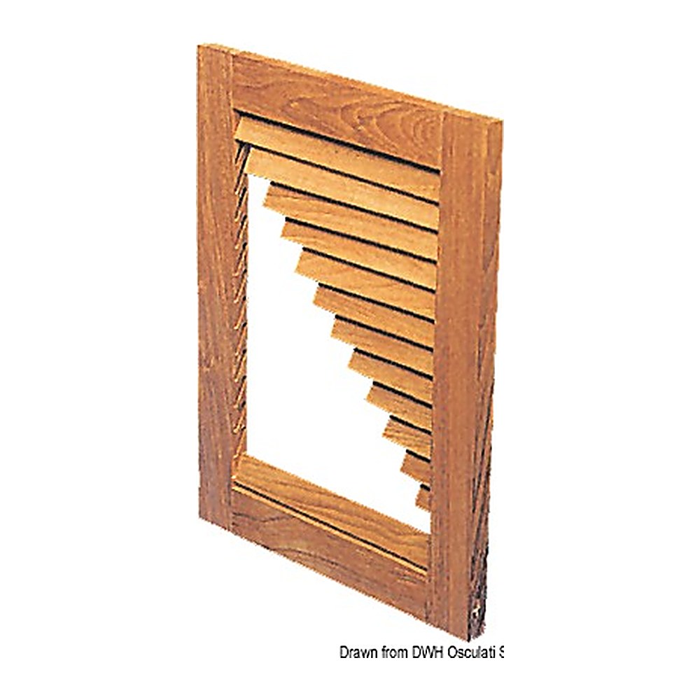 ARC Teak head profile 45x22mm 121 cm - foto originale Osculati Srl