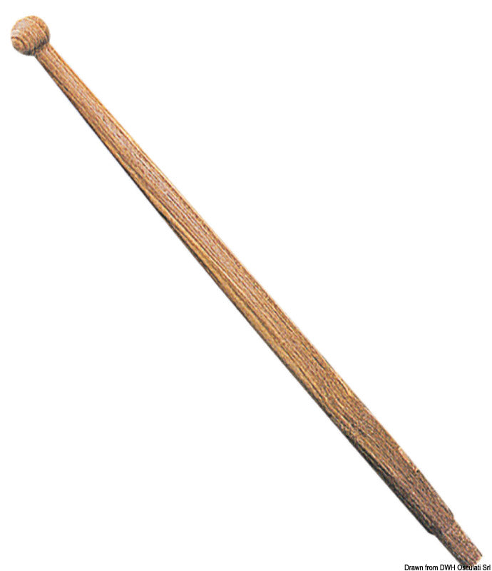 ARC Teak flagpole 90 cm - foto originale Osculati Srl