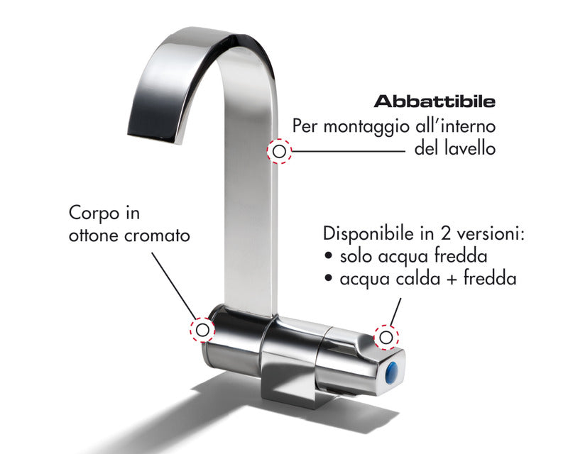 Style tap cold water - foto originale Osculati Srl