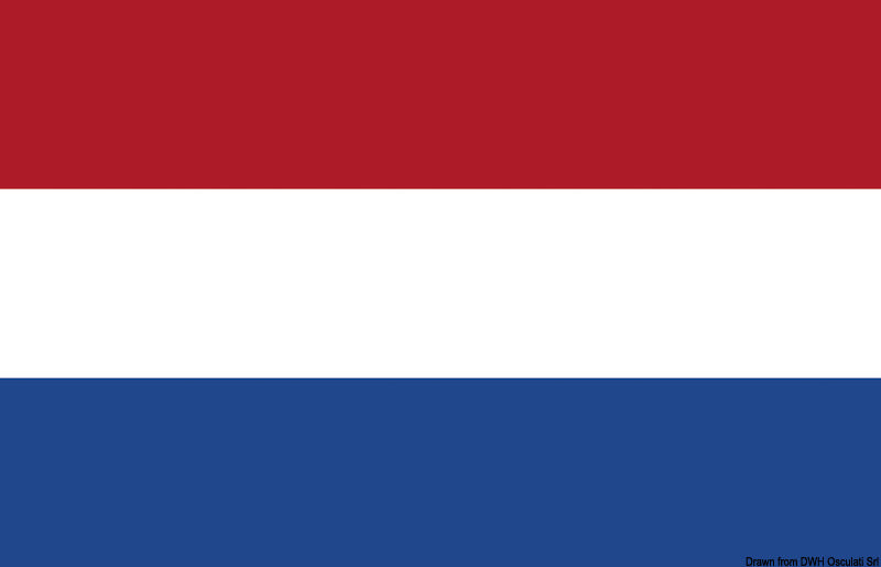 Flag Netherlands 50 x 75 cm - foto originale Osculati Srl