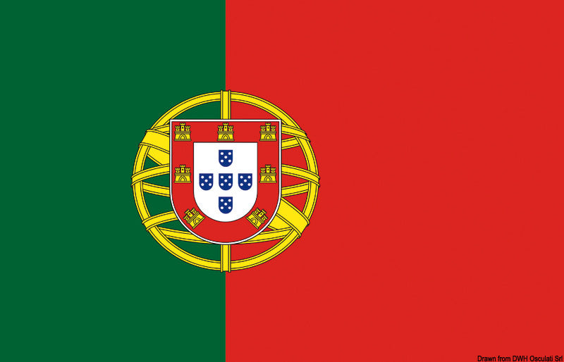 Flag Portugal 20 x 30 cm - foto originale Osculati Srl