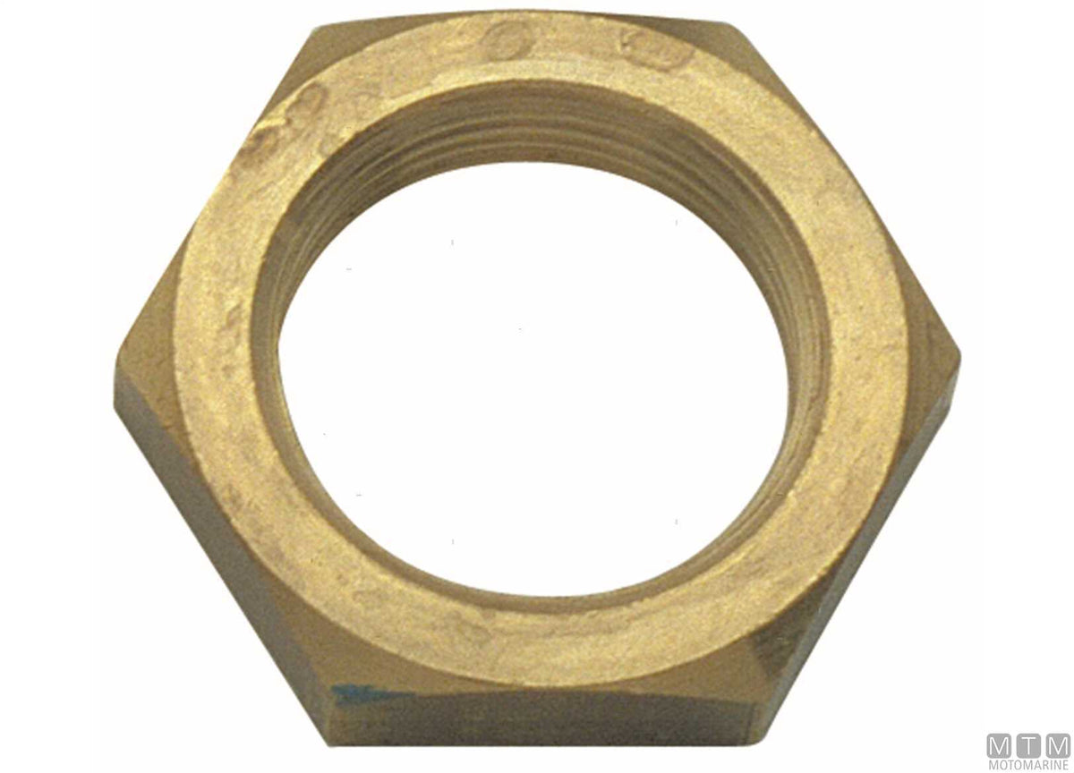 Hex nut 2" brass - original photo Motomarine Srl