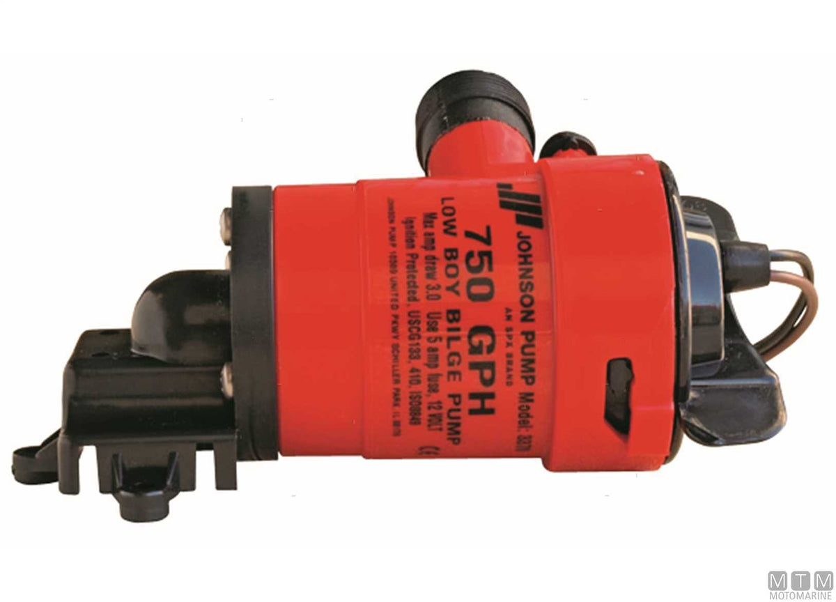 Bilge pump Johnson 750LB 1150GPH 12 V - original photo Motomarine Srl