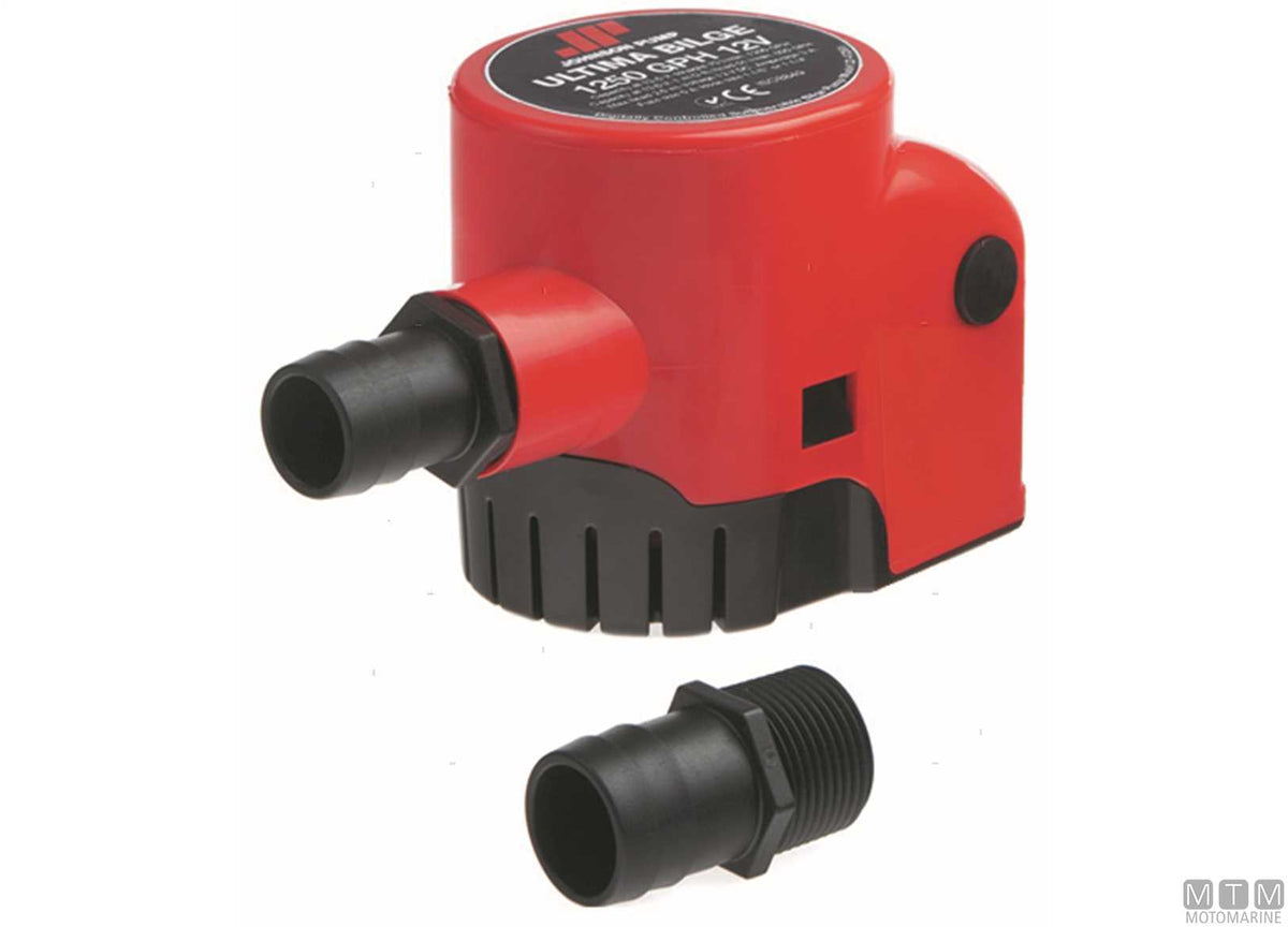 Automatic bilge pump Johnson Ultima 600GPH 12 V - original photo Motomarine Srl