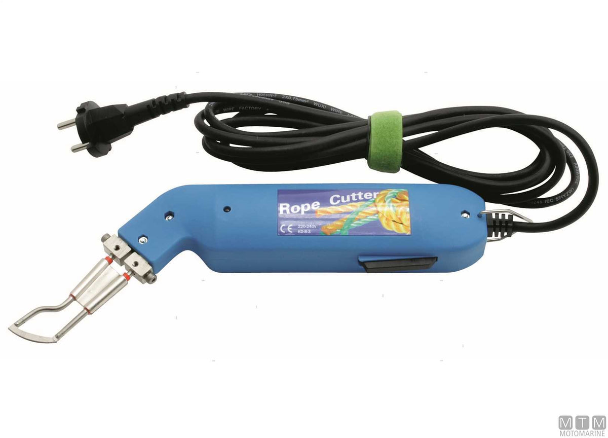 Electric hot-cutting rope cutter 220V - original photo Motomarine Srl