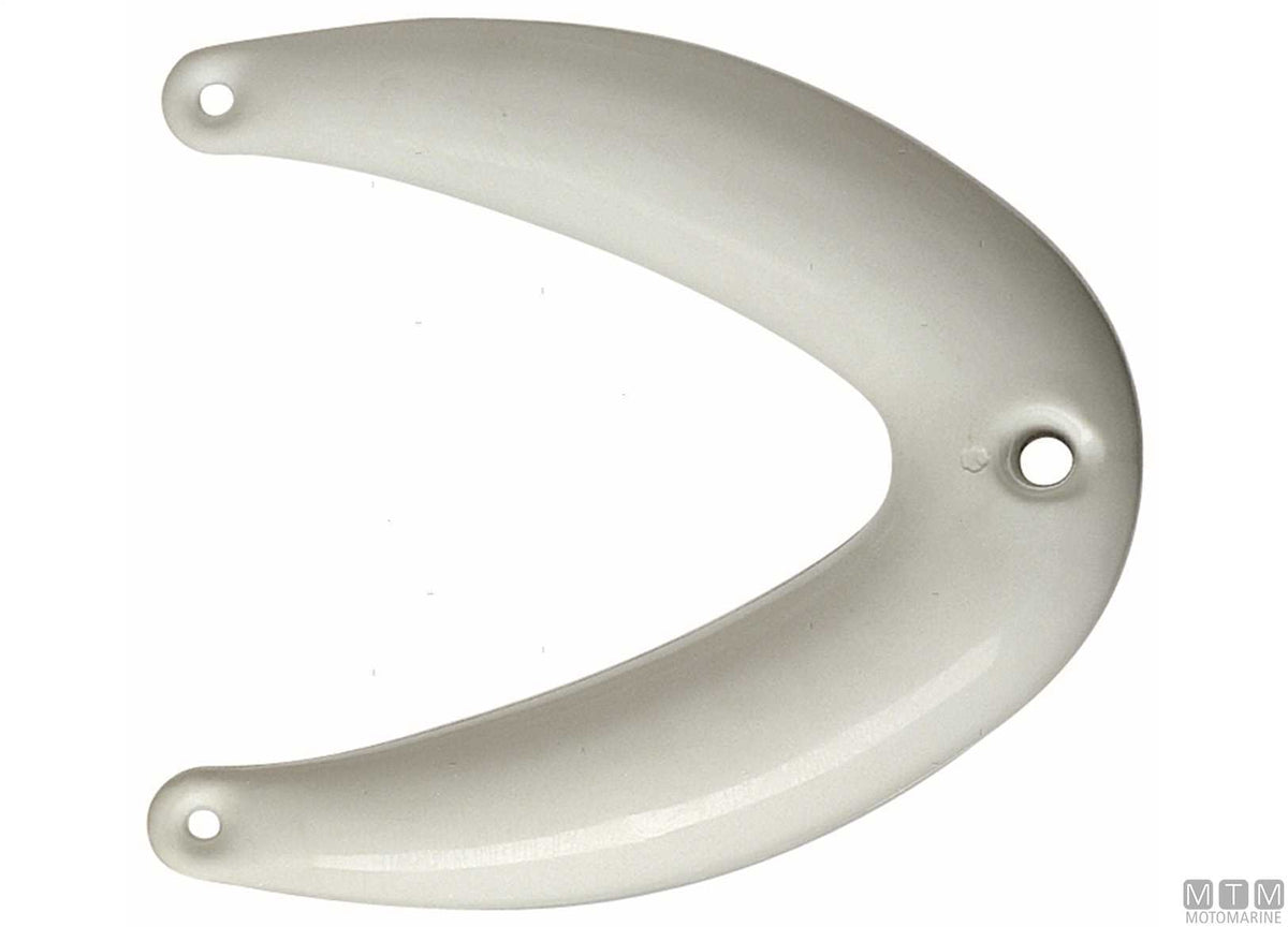 Majoni bow fender 55x53 cm white - original photo Motomarine Srl