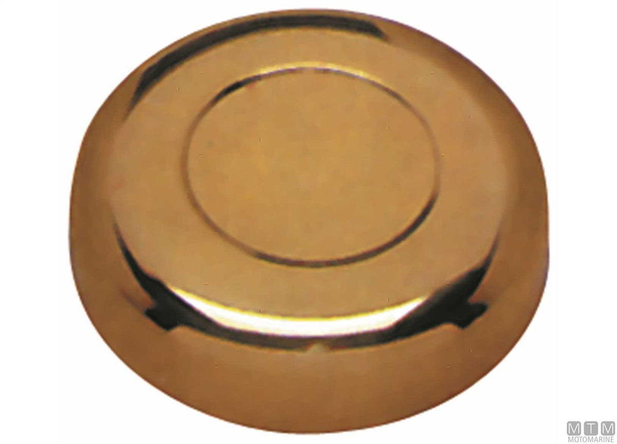 Reducing bushing for steering wheel polished brass - original photo Motomarine Srl